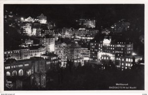 RP: BADGASTEIN , Salzburg , Austria , 1953 ; bei Nacht