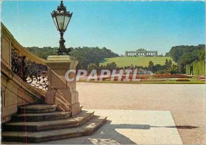 Postcard Modern Blumenparterre put Gazebo