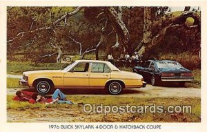 1976 Buick Skylark 4 Door and Hatchback Coupe Automotive Postcard