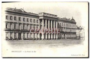 Brussels Old Postcard King's Palace