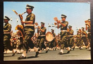 Mint Israel Color Picture Postcard PPC 6 Days War 1967 Zahal Orchestra Parading