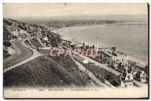 Old Postcard Le Havre View Panoramaque