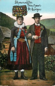 Folk costumes from Black Forest, Germany