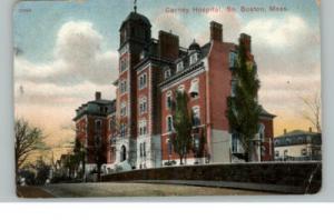 South Boston MA Hospital c1910 Postcard