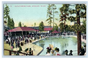 C.1910-20s Natatorium Park, Spokane, Wash. F76E