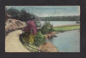 MA Causeway MIDDLESEX FELLS MASSACHUSETTS 1910 MASS PC