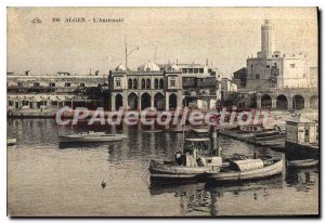 Postcard Old ALGIERS admiralty