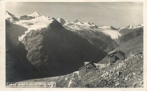 Austria Tirol mountaineering Breslauer Hütte cottage foto-AK