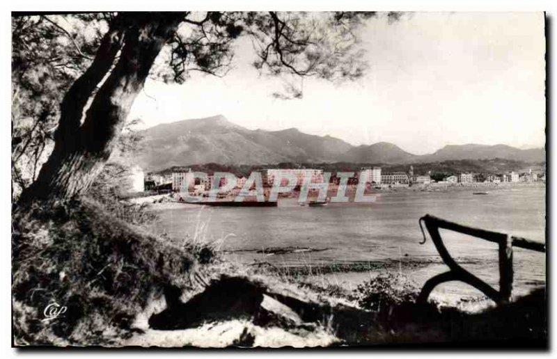 Modern Postcard Saint Jean de Luz The Beach and the Rhune