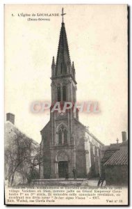 Old Postcard Loublande L & # 39Eglise