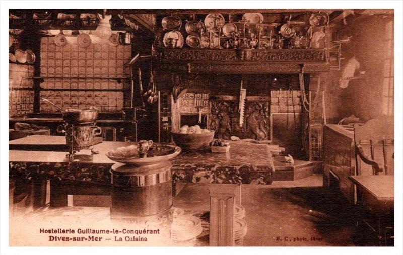 19101  Dives-sur-mer Hostellerie Guliiaume le Conquerant  Interior