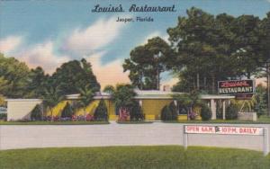 Louise's Restaurant Jasper Florida