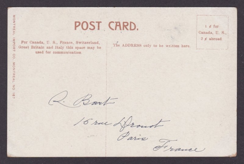 Postcard, CANADA, Montreal, St. James Methodist Church