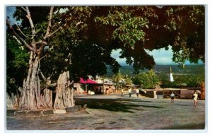 KAILUA, KONA Hawaii HI ~  STREET SCENE ca 1960s  Postcard