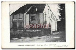 Postcard Abbey Flavigny Fabrique d & # 39anis North Coast