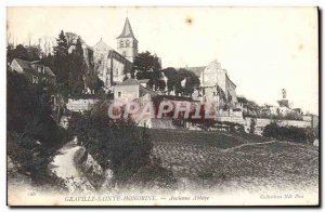 Old Postcard Saint Honorine Graville Abbey