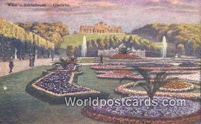 Wien, Schonbrunn Gloriette Austria Unused 