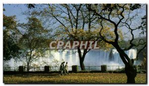 Modern Postcard Niagara Falls Canada Autum in Queen Victoria Park Showing the...