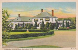 North Carolina Greensboro Starmount Country Club 1945 Curteich