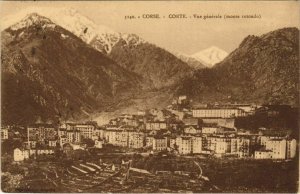 CPA Corte vue generale CORSICA (1078639)