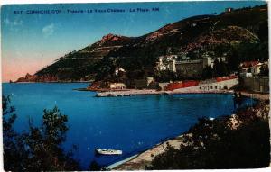 CPA Corniche d'OR - THÉOULE le vieux chateau (192217)