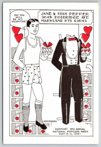 1991  National Postcard Week   Maryland Heights   Postcard