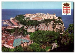 Modern Postcard The Sun of the French Riviera Principality of Monaco Port