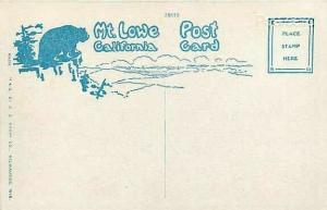 CA, Mount Lowe, California, Cable Car, Incline, E.C. Kropp 28655