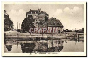 Old Postcard Honfleur Lieutenancy