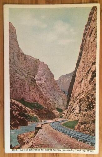 Lower Entrance to Royal Gorge, Colorado Van Noy-Interstate Co. 4372 