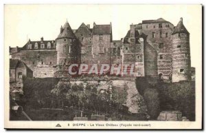 Dieppe Old Postcard The old castle