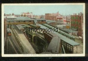 ROXBURY MA POSTCARD DUDLEY STREET TERMINAL KINGSTON TRIO MTA