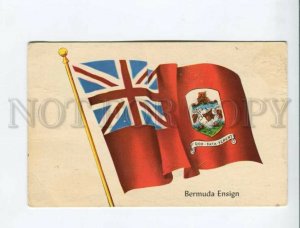 3172060 BERMUDA Ensign National Flag Vintage postcard