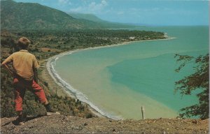 Postcard Les Anglais Beach and Town Southern Haiti