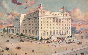 Vintage Postcard 1925 Midland Adelphi Hotel Liverpool Managed By Arthur Towle