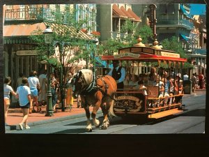 Vintage Postcard 1970's The Good Old Days Main Street USA Orlando Florida (FL)