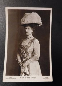 Mint England Royalty Postcard RPPC HM Queen Mary Her Majesty Portrait