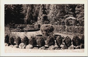 Sanctuary Of Our Sorrowful Mother Portland Oregon Vintage RPPC C115