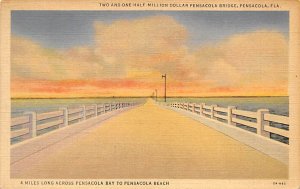 Two and One Half Million Dollar Pensacola Bridge Pensacola FL