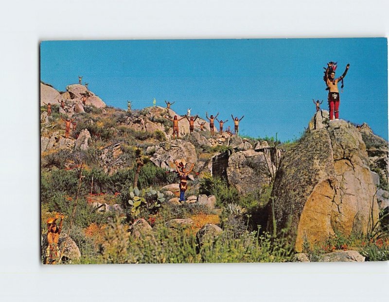 Postcard Ramona Outdoor Play Hemet California
