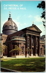 Postcard - Cathedral of Saints Peter and Paul - Philadelphia, Pennsylvania