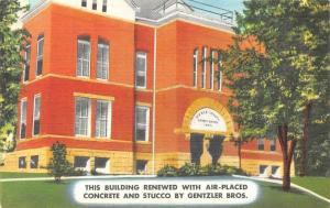 NE, Nebraska  GENTZLER BROS~Air Placed Concrete  c1950's ADVERTISING Postcard