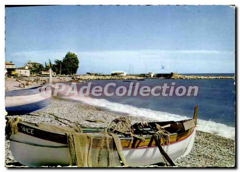 Postcard Modern Cros de Cagnes reflection of the French Riviera A Corner of t...