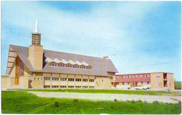 L' Eglise St-Rene Goupil Church, Gatineau, Quebec, Canada, Chrome