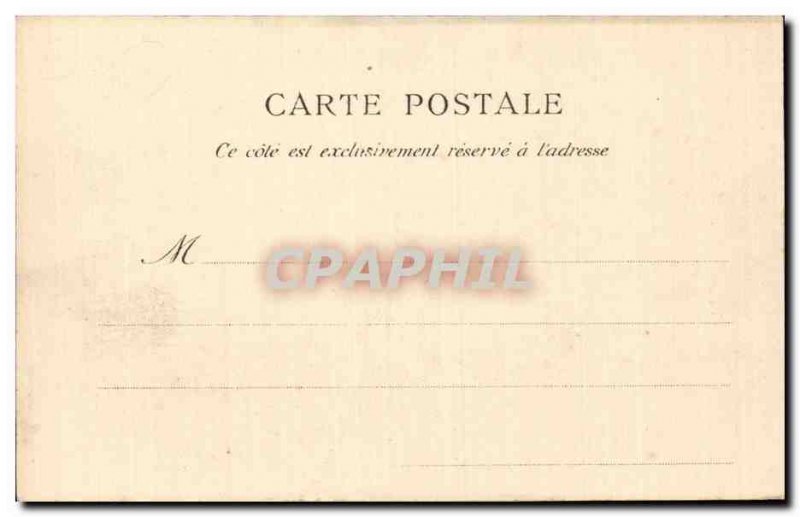 Stereoscopic Card - Cauterets - Place de l Hotel de Ville - Old Postcard