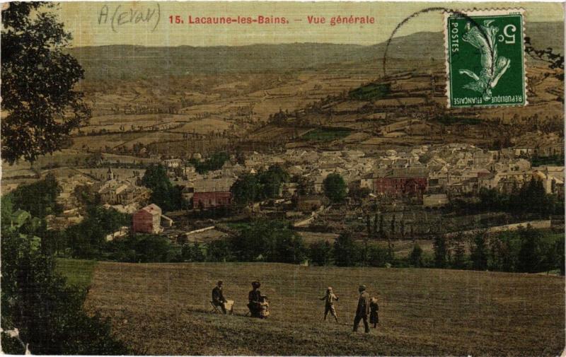 CPA Lacaune-les-Bains Vue generale (615007)