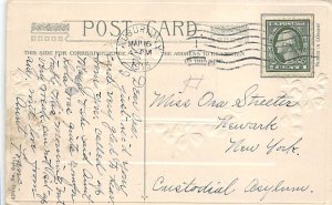 John Winsch St. Patrick's Day 1915 light yellowing from age