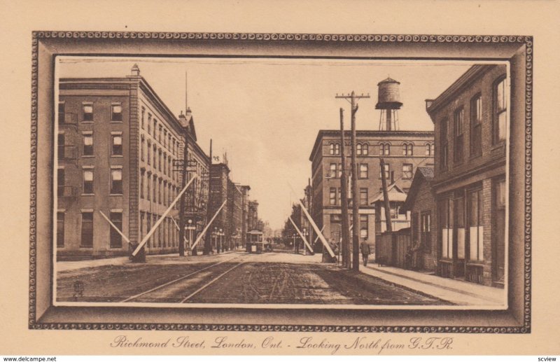 LONDON , Ontario , Canada , 00-10s ; Richmond Street Looking North; TUCK