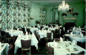 Saratoga Springs, NY New York  DORIAN RESTAURANT~Peter Issaris INTERIOR Postcard