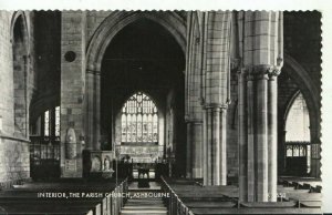 Derbyshire Postcard - Interior - The Parish Church - Ashbourne - RP - Ref TZ7319